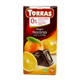 Шоколад чорний з апельсином...