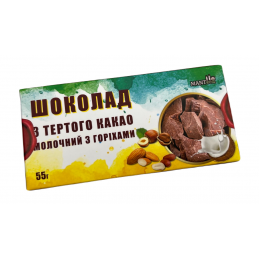 Шоколад із тертого какао...