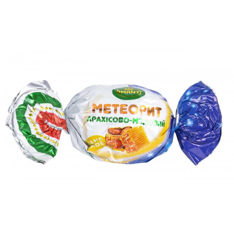 Цукерки "Метеорит арахісово-медовий"