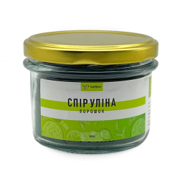 Спіруліна порошок у банці...