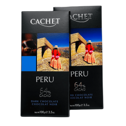 Шоколад Cachet черный Peru...